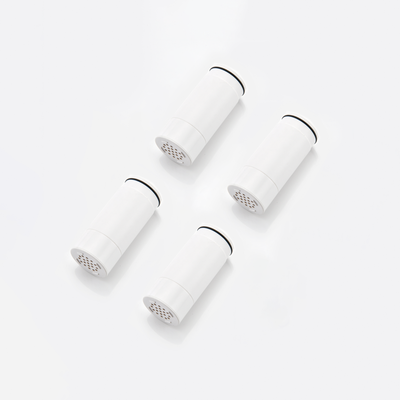 SUMERAIN SP7938-04 Utbytesfilterpatron (4-pack), tar bort klor, tungmetaller, mjukar upp hårt vatten